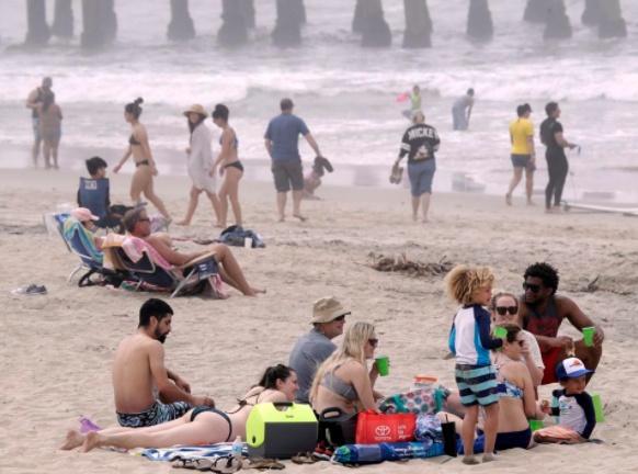 Beach in California