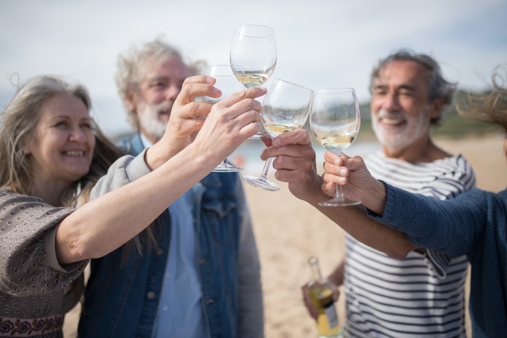 Circa-46_Friends_Toasting_on_Beach